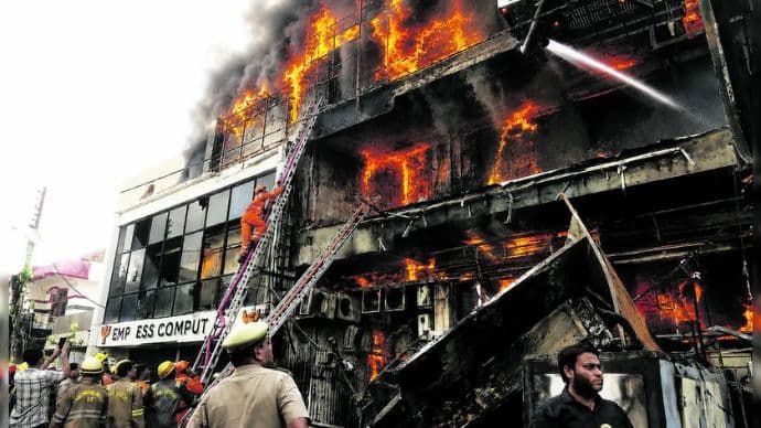 Lucknow Fire Tragedy