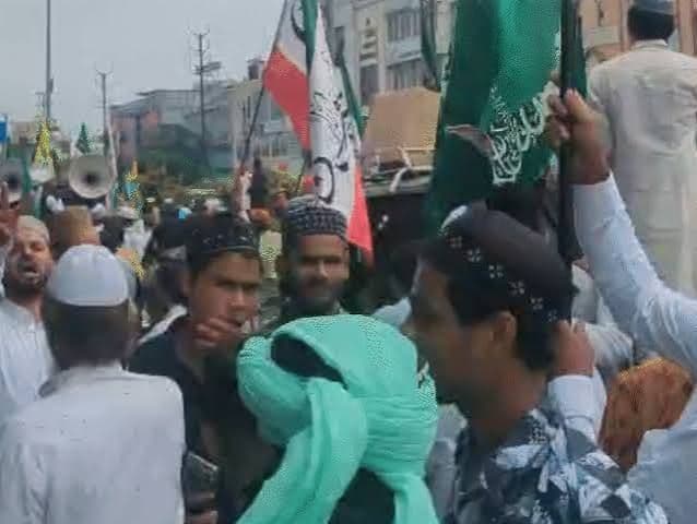 अशोका गार्डन का जुलूस जिंसी चौराहे पर होगा समाप्त