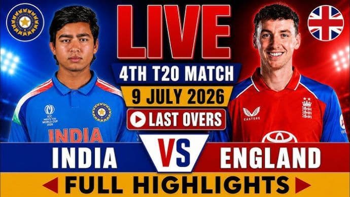 IND vs ENG 4th T20