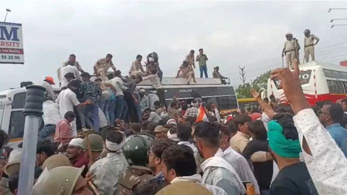 Bhopal Farmers Protest