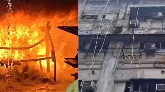 Kolkata Building Fire