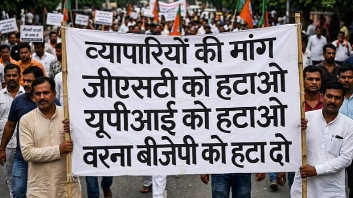 MP UPI Protest